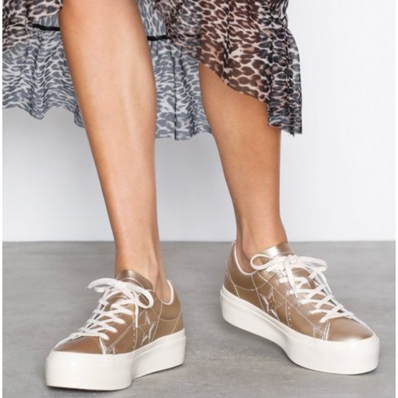 converse platform gold converse platform gold